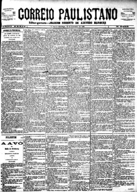 Correio paulistano [jornal], [s/n]. São Paulo-SP, 12 fev. 1888.