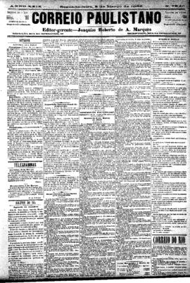 Correio paulistano [jornal], [s/n]. São Paulo-SP, 05 mar. 1883.