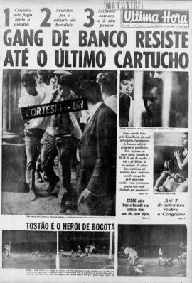 Última Hora [jornal]. Rio de Janeiro-RJ, 08 ago. 1969 [ed. matutina].