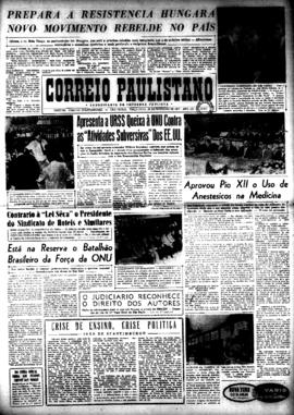 Correio paulistano [jornal], [s/n]. São Paulo-SP, 26 fev. 1957.
