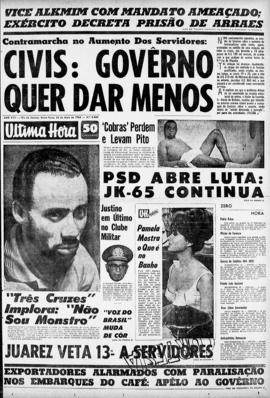 Última Hora [jornal]. Rio de Janeiro-RJ, 22 mai. 1964 [ed. vespertina].