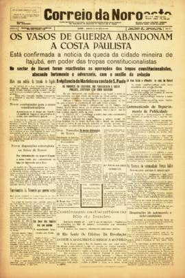 Correio da noroeste [jornal], a. 2, n. 344. Bauru-SP, 23 jul. 1932.
