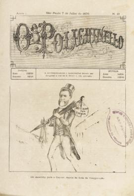 O Polichinello [jornal], a. 1, n. 13. São Paulo-SP, 07 jul. 1876.