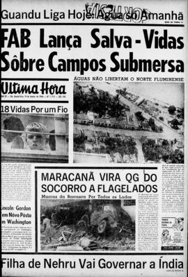 Última Hora [jornal]. Rio de Janeiro-RJ, 19 jan. 1966 [ed. vespertina].