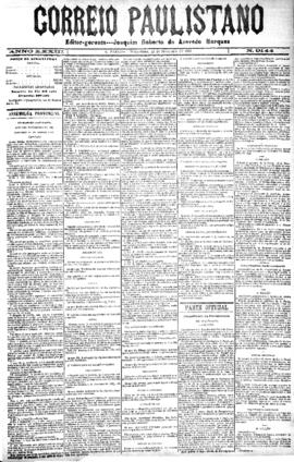 Correio paulistano [jornal], [s/n]. São Paulo-SP, 22 fev. 1887.