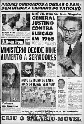 Última Hora [jornal]. Rio de Janeiro-RJ, 21 mai. 1964 [ed. vespertina].