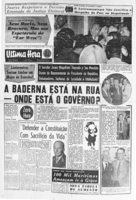 Última Hora [jornal]. Rio de Janeiro-RJ, 21 out. 1955 [ed. extra, 1].