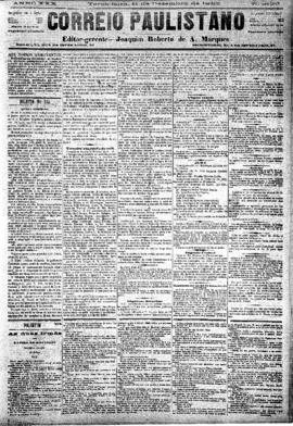 Correio paulistano [jornal], [s/n]. São Paulo-SP, 11 dez. 1883.