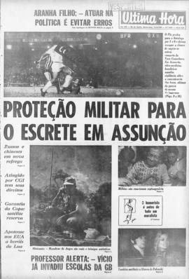 Última Hora [jornal]. Rio de Janeiro-RJ, 14 ago. 1969 [ed. vespertina].