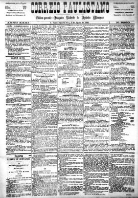 Correio paulistano [jornal], [s/n]. São Paulo-SP, 06 ago. 1884.