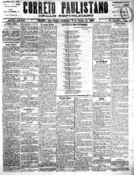 Correio paulistano [jornal], [s/n]. São Paulo-SP, 03 jun. 1893.