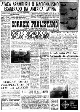 Correio paulistano [jornal], [s/n]. São Paulo-SP, 17 ago. 1957.