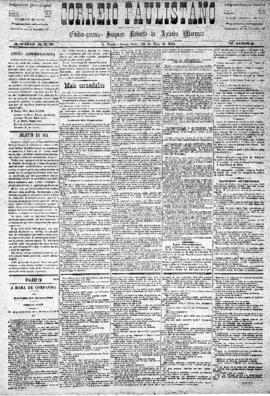 Correio paulistano [jornal], [s/n]. São Paulo-SP, 30 mai. 1884.