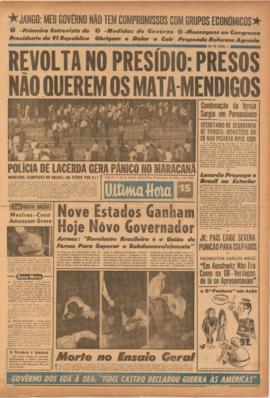 Última Hora [jornal]. Rio de Janeiro-RJ, 31 jan. 1963 [ed. regular].