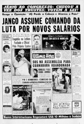 Última Hora [jornal]. Rio de Janeiro-RJ, 06 abr. 1961 [ed. vespertina].