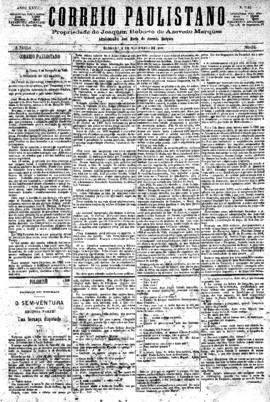 Correio paulistano [jornal], [s/n]. São Paulo-SP, 06 nov. 1880.