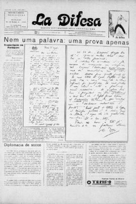 La Difesa [jornal], a. 7, n. 342. São Paulo-SP, 15 fev. 1931.