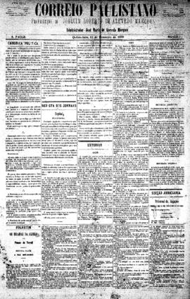 Correio paulistano [jornal], [s/n]. São Paulo-SP, 12 fev. 1880.