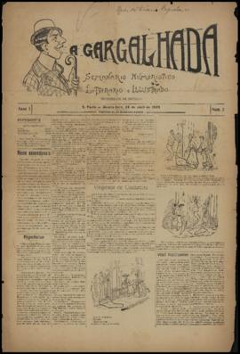 A Gargalhada [jornal], a. 1, n. 2. São Paulo-SP, 28 abr. 1909.