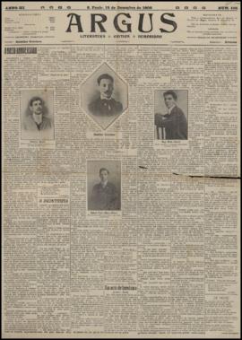 Argus [jornal], a. 3, n. 105. São Paulo-SP, 18 dez. 1909.