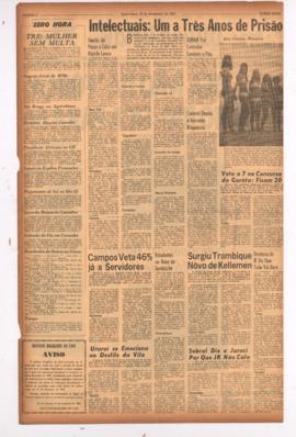 Última Hora [jornal]. Rio de Janeiro-RJ, 19 nov. 1965 [ed. regular].