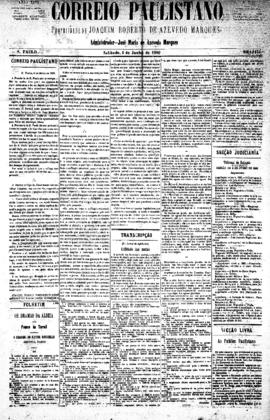 Correio paulistano [jornal], [s/n]. São Paulo-SP, 05 jun. 1880.