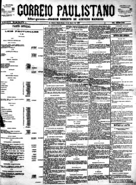 Correio paulistano [jornal], [s/n]. São Paulo-SP, 04 mai. 1888.