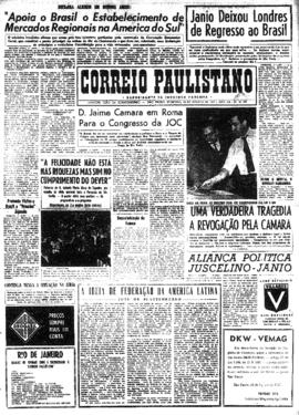 Correio paulistano [jornal], [s/n]. São Paulo-SP, 18 ago. 1957.