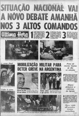 Última Hora [jornal]. Rio de Janeiro-RJ, 16 set. 1969 [ed. vespertina].
