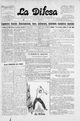 La Difesa [jornal], a. 7, n. 337. São Paulo-SP, 01 jan. 1931.