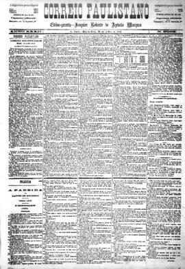 Correio paulistano [jornal], [s/n]. São Paulo-SP, 16 jul. 1885.