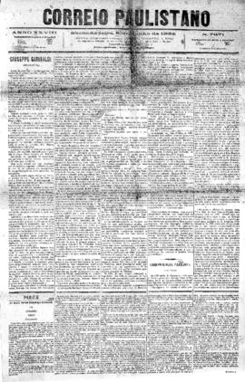 Correio paulistano [jornal], [s/n]. São Paulo-SP, 05 jun. 1882.