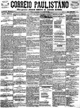 Correio paulistano [jornal], [s/n]. São Paulo-SP, 10 mai. 1888.
