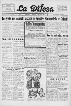 La Difesa [jornal], a. 5, n. 233. São Paulo-SP, 02 set. 1928.