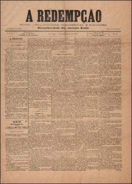 A Redempção [jornal], a. 1, n. 11. São Paulo-SP, 06 fev. 1887.