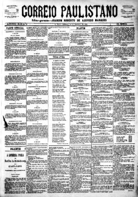 Correio paulistano [jornal], [s/n]. São Paulo-SP, 15 set. 1888.