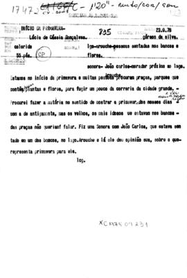 TV Tupi [emissora]. Dossiê subsidiário [programa não identificado], 23 set. 1978.