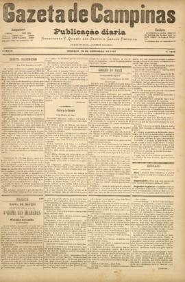 Gazeta de Campinas [jornal], a. 8, n. 1206. Campinas-SP, 16 dez. 1877.