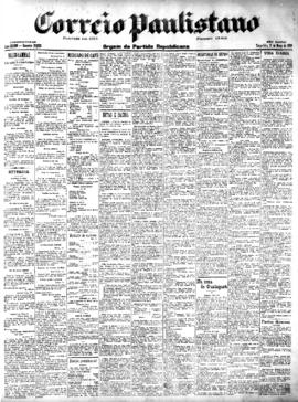 Correio paulistano [jornal], [s/n]. São Paulo-SP, 11 mar. 1902.