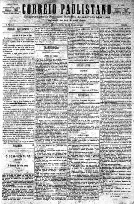 Correio paulistano [jornal], [s/n]. São Paulo-SP, 22 jul. 1880.