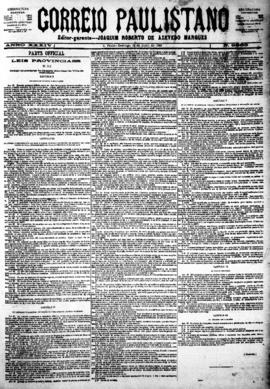 Correio paulistano [jornal], [s/n]. São Paulo-SP, 22 jul. 1888.