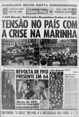 Última Hora [jornal]. Rio de Janeiro-RJ, 27 fev. 1964 [ed. vespertina].