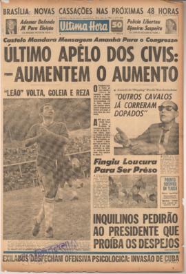 Última Hora [jornal]. Rio de Janeiro-RJ, 18 mai. 1964 [ed. regular].