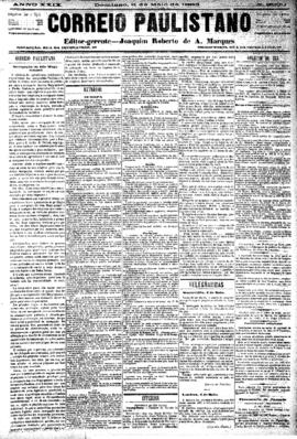 Correio paulistano [jornal], [s/n]. São Paulo-SP, 06 mai. 1883.