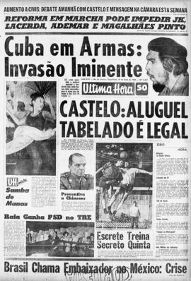 Última Hora [jornal]. Rio de Janeiro-RJ, 19 mai. 1964 [ed. vespertina].