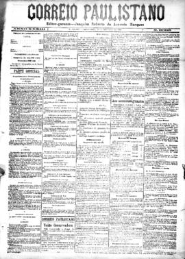 Correio paulistano [jornal], [s/n]. São Paulo-SP, 23 dez. 1886.