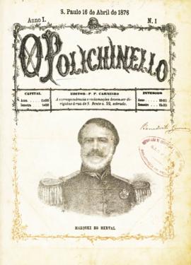 O Polichinello [jornal], a. 1, n. 1. São Paulo-SP, 16 abr. 1876.