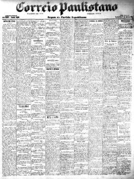 Correio paulistano [jornal], [s/n]. São Paulo-SP, 07 abr. 1902.