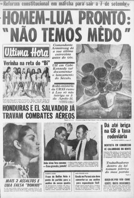 Última Hora [jornal]. Rio de Janeiro-RJ, 15 jul. 1969 [ed. vespertina].