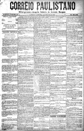 Correio paulistano [jornal], [s/n]. São Paulo-SP, 24 fev. 1887.